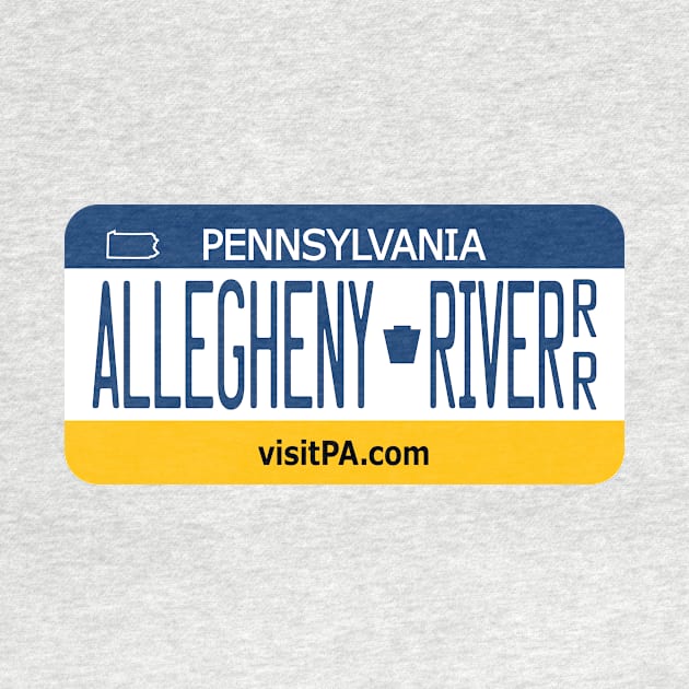 Allegheny River Recreational River license plate by nylebuss